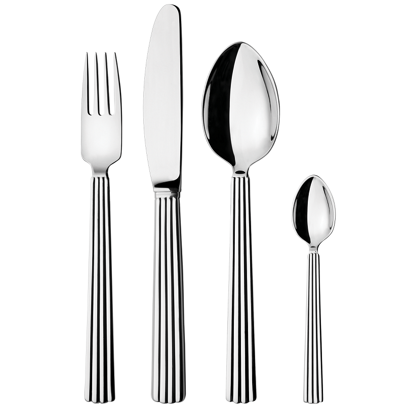 Georg Jensen Bernadotte Stainless Steel Cutlery Set