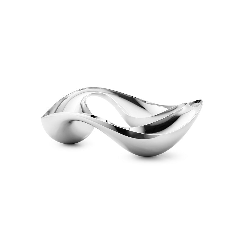 Georg Jensen Cobra Stainless Steel Snack Bowl - Silver