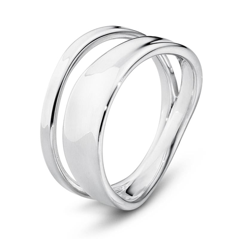 Georg Jensen Marcia Sterling Silver Ring D - 59