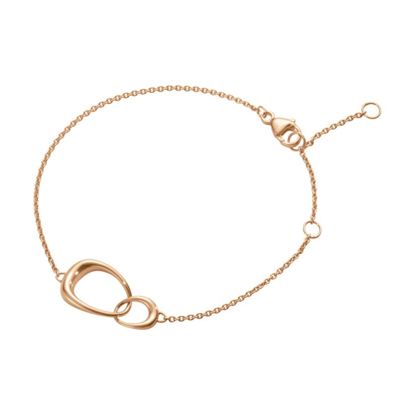 Georg Jensen Offspring 18ct Rose Gold Bracelet - TITLE Gold