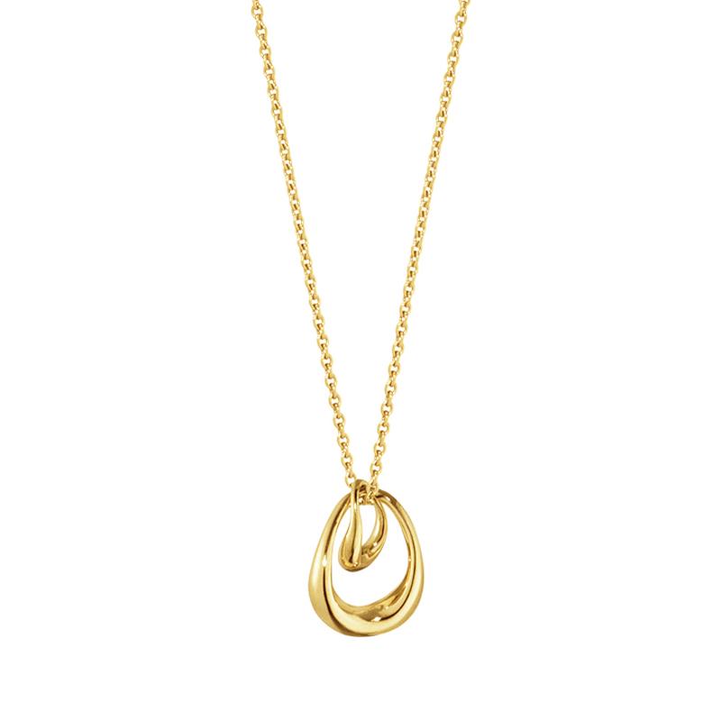 Georg Jensen Offspring 18ct Yellow Gold Necklace - Yellow Gold