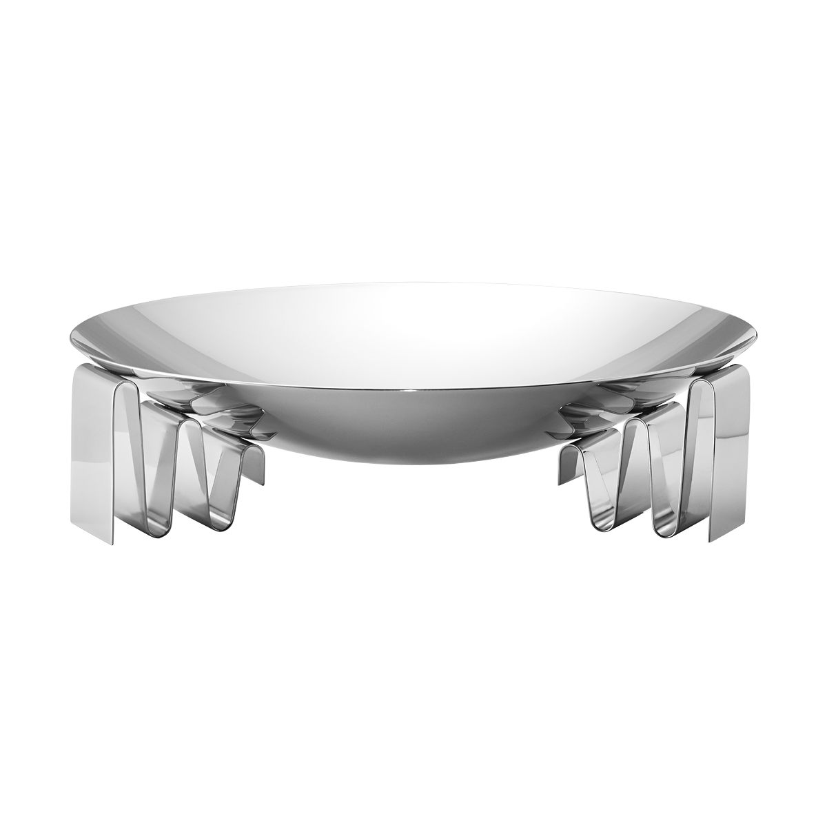 Georg Jensen Frequency Stainless Steel Large Bowl - TITLE