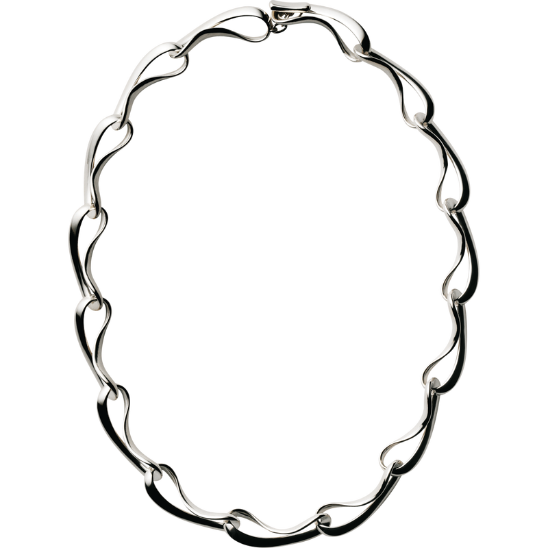 Georg Jensen Infinity Sterling Silver Necklace - TITLE Silver