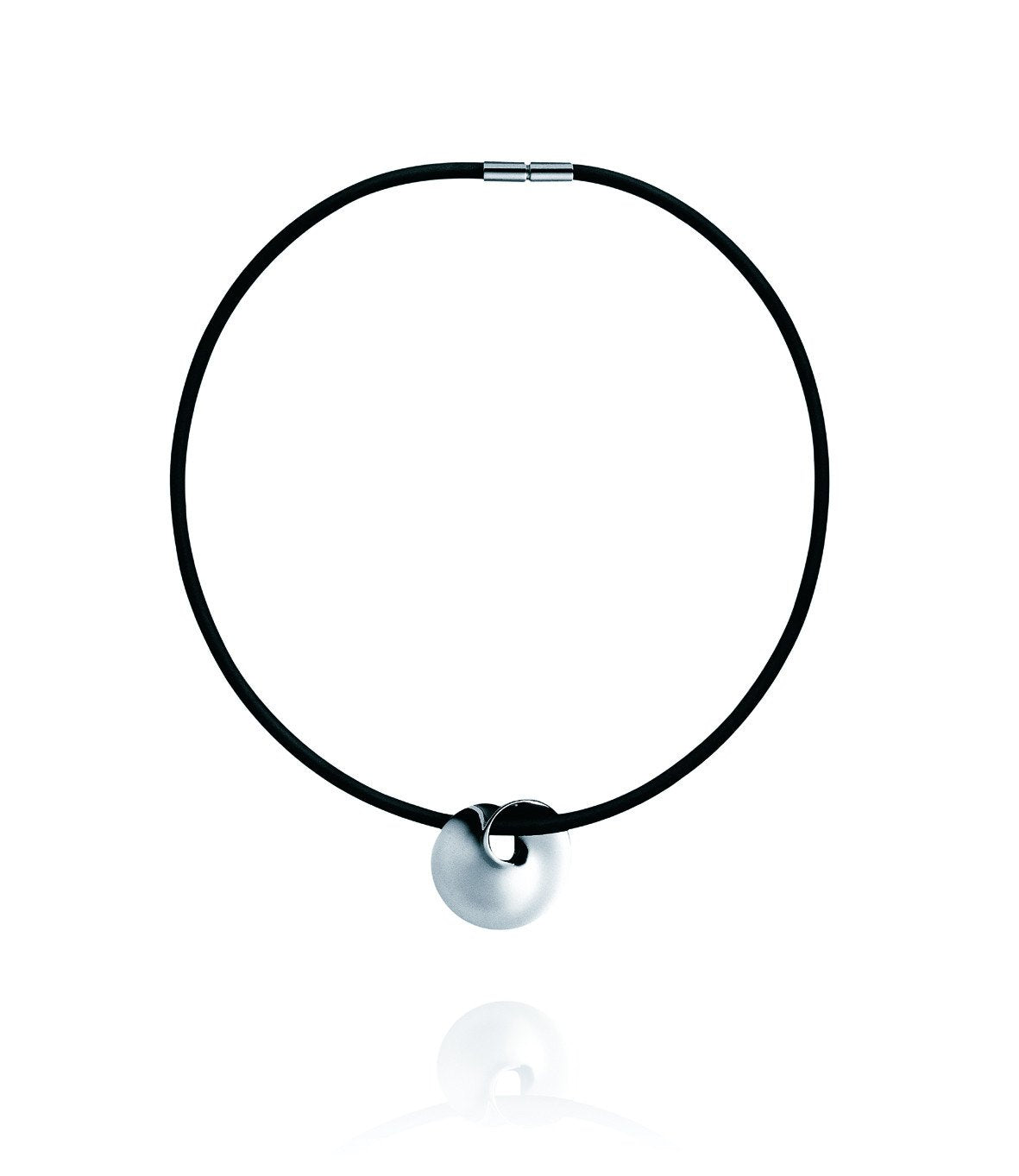 Georg Jensen Mobius Sterling Silver Pendant Necklace - Silver