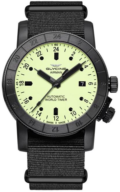 Glycine Watch Airman - Yellow