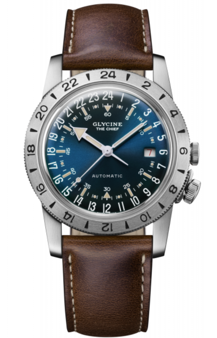 Glycine Watch Airman The Chief - Black