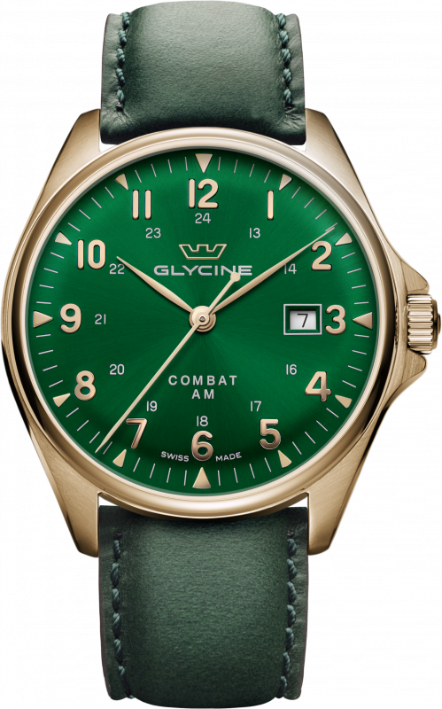 Glycine Watch Combat Mens - Green