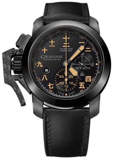 Graham Watch Chronofighter Asia Numeral Limited Edition - Black