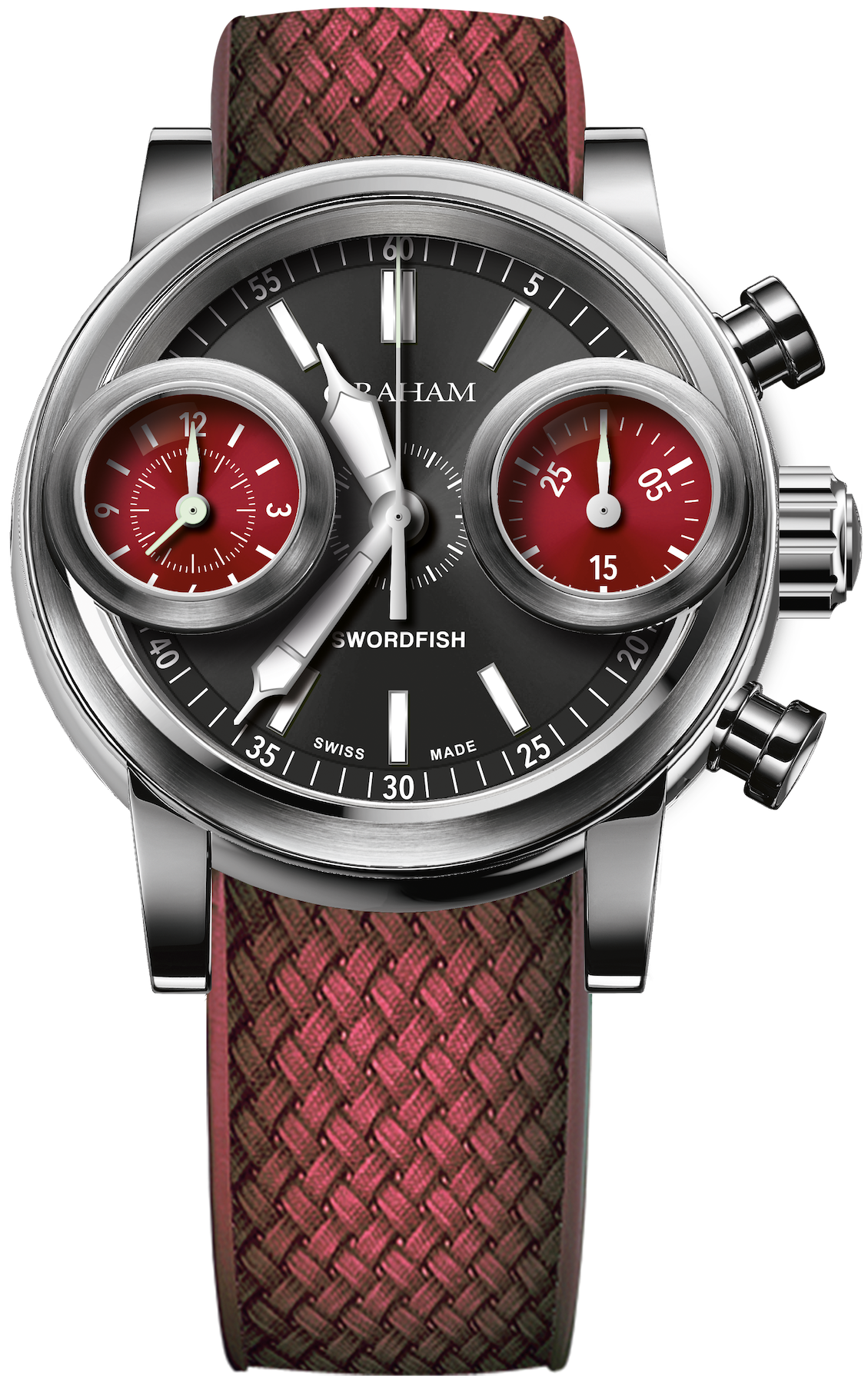 Graham Watch Swordfish Mens - Black