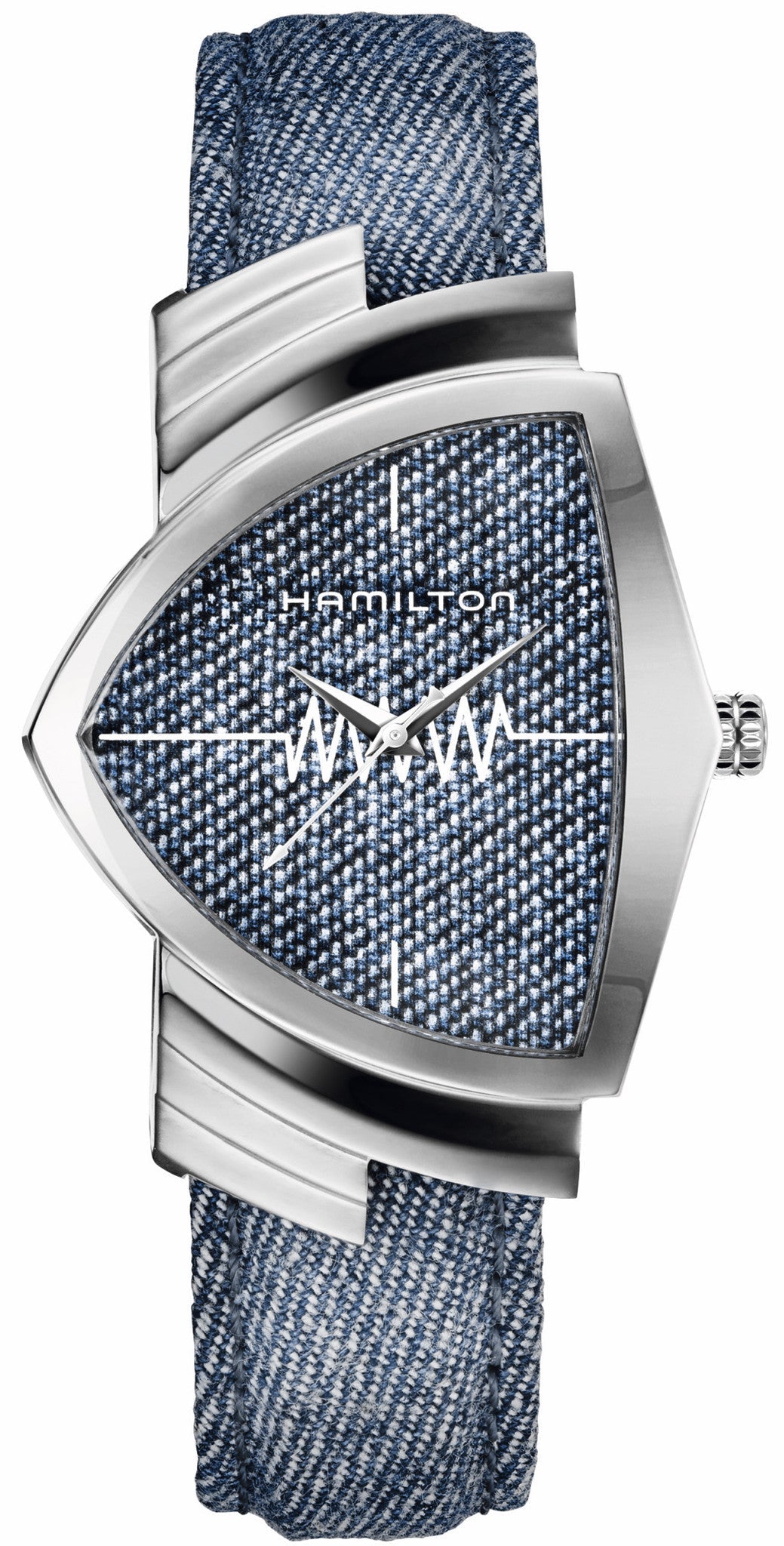 Hamilton Watch Ventura Blue Denim - blue