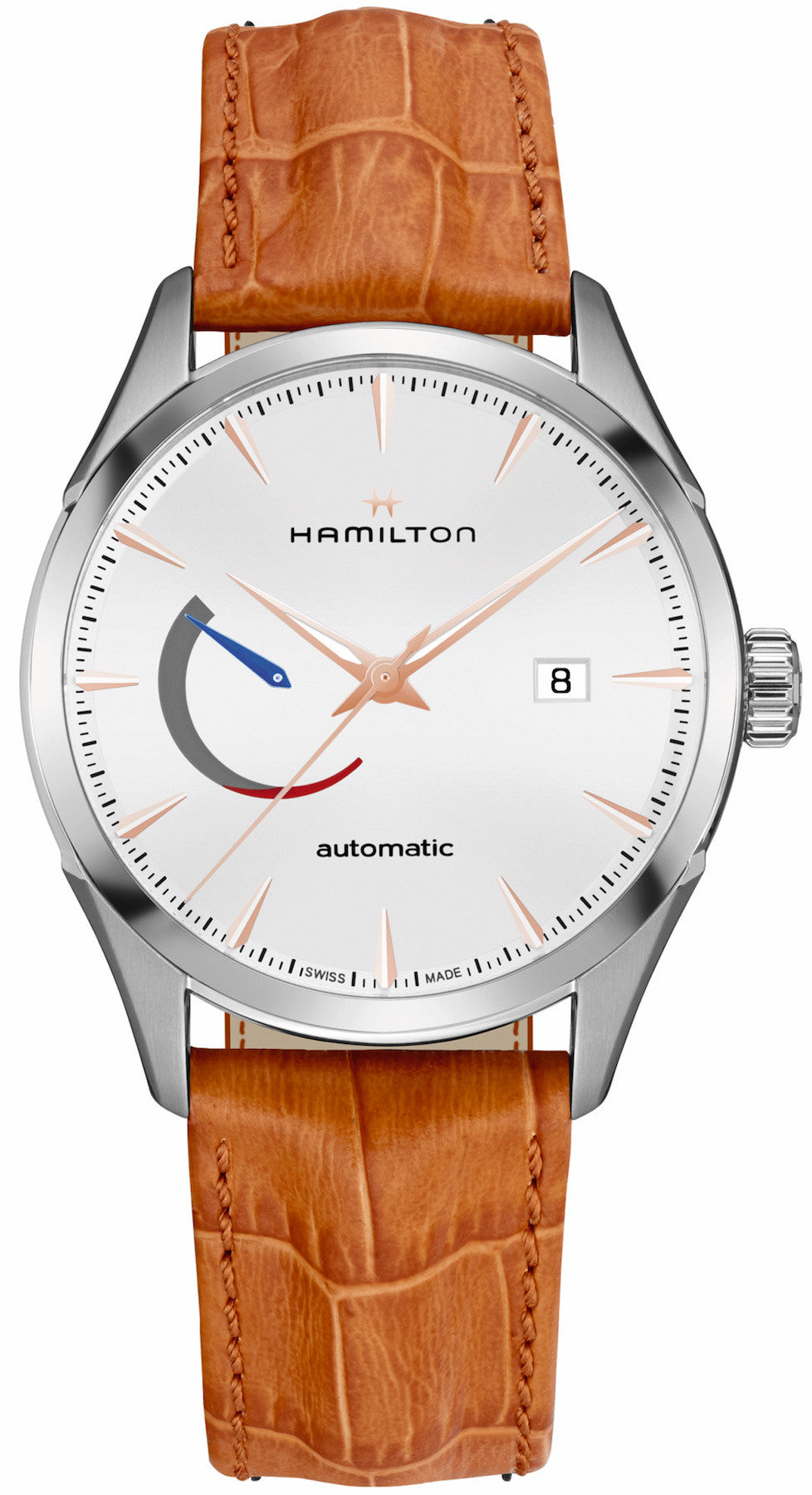 Hamilton Watch Jazzmaster Power Reserve - white