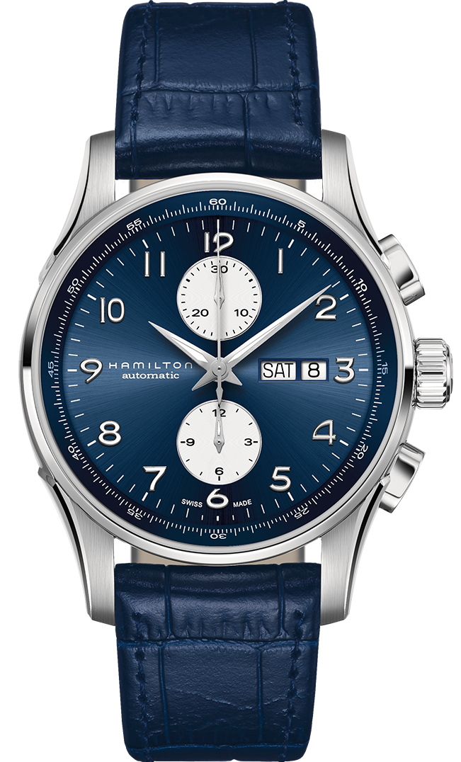 Hamilton Watch Jazzmaster Maestro Auto Chrono - Blue