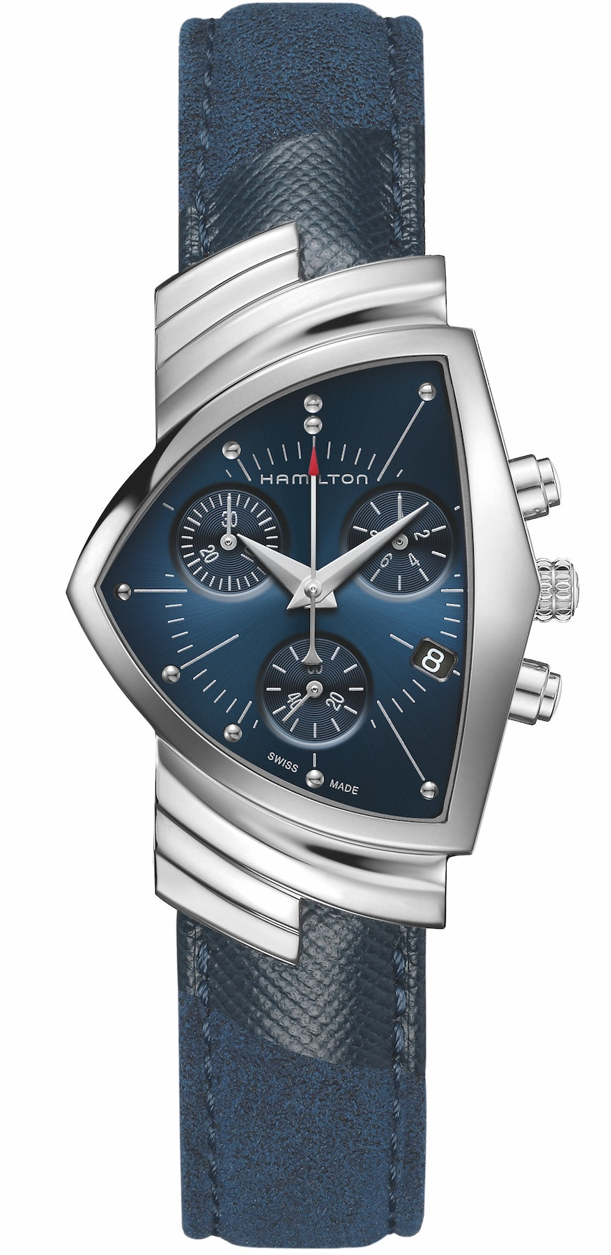 Hamilton Watch Ventura Blue Chronograph