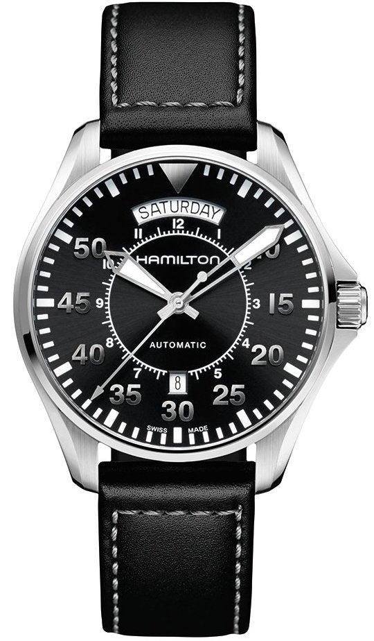 Hamilton Watch Khaki Aviation Pilot - Black