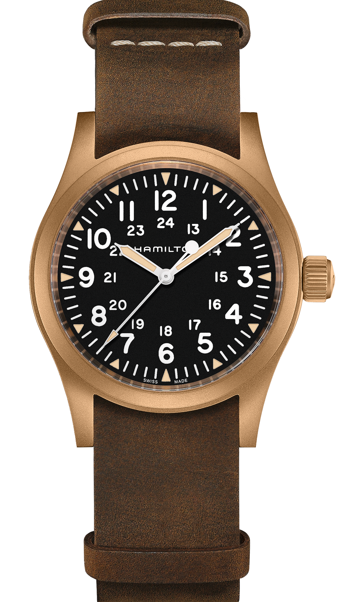 Hamilton Watch Khaki Field Mechanical Bronze
