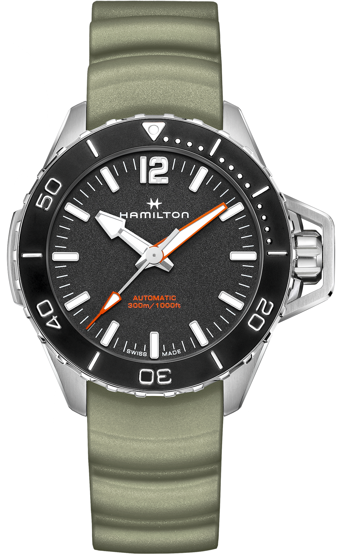 Hamilton Watch Khaki Navy Frogman Auto