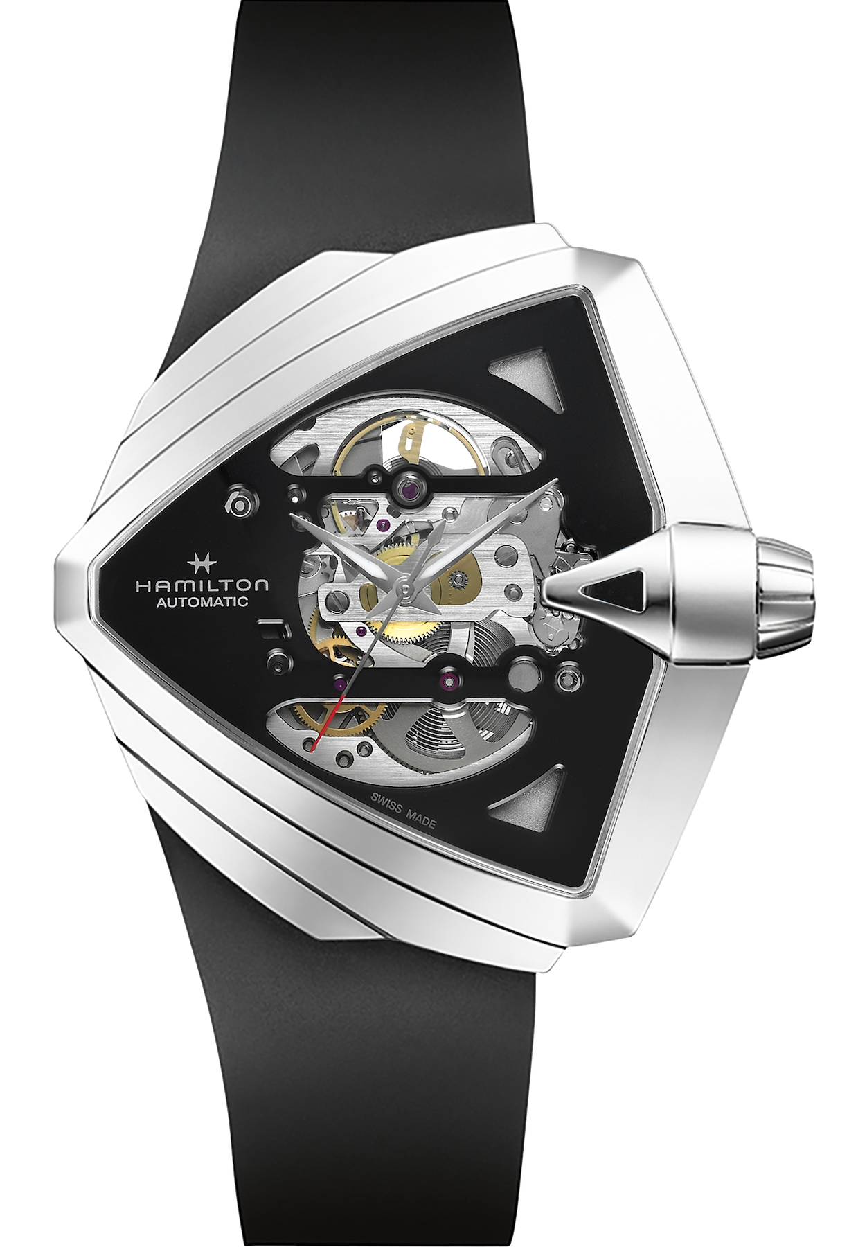 Hamilton Watch Ventura XXL Skeleton Automatic - Black