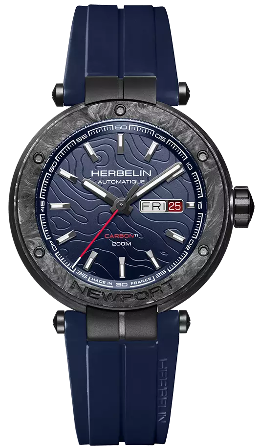 Herbelin Watch Newport Carbon Titanium