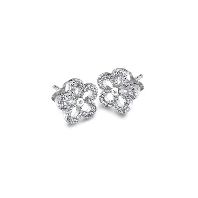 Hot Diamonds Gentle Sterling Silver Earrings D - Silver