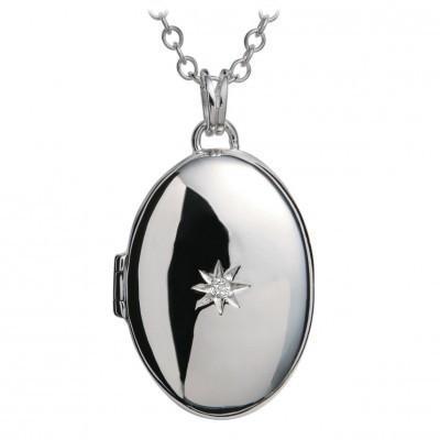 Hot Diamonds Just Add Love Sterling Silver Inheritance Locket - TITLE Silver