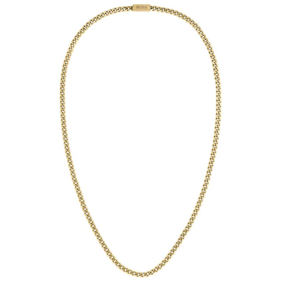 Boss Jewellery Gold Tone Chain Necklace - Gold