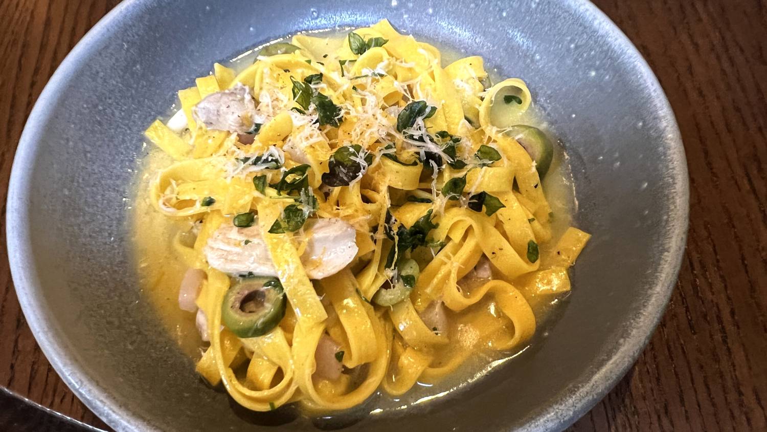 Tagliatelle of rabbit