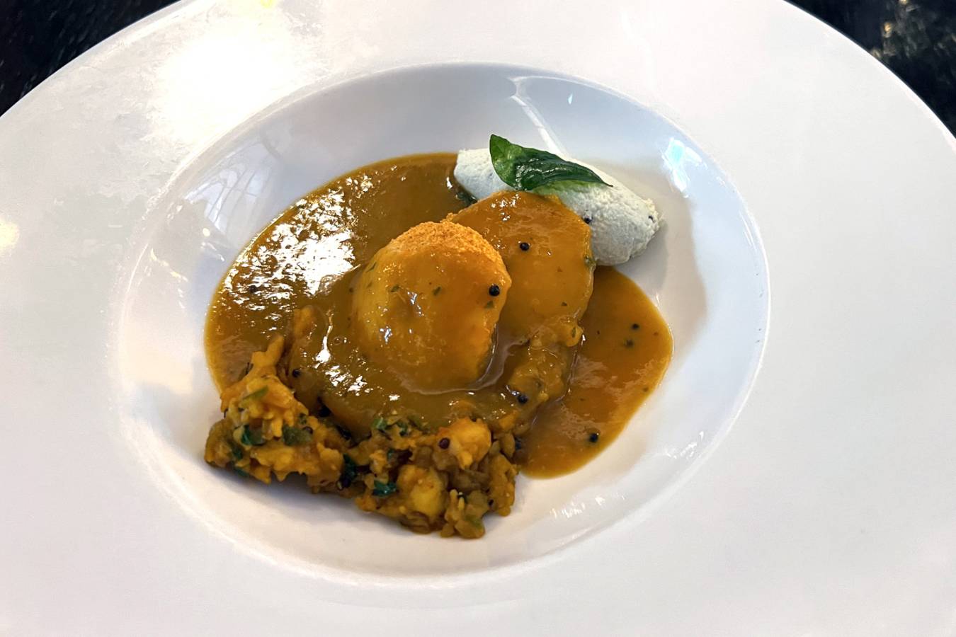 Lobster Idli Sambhar