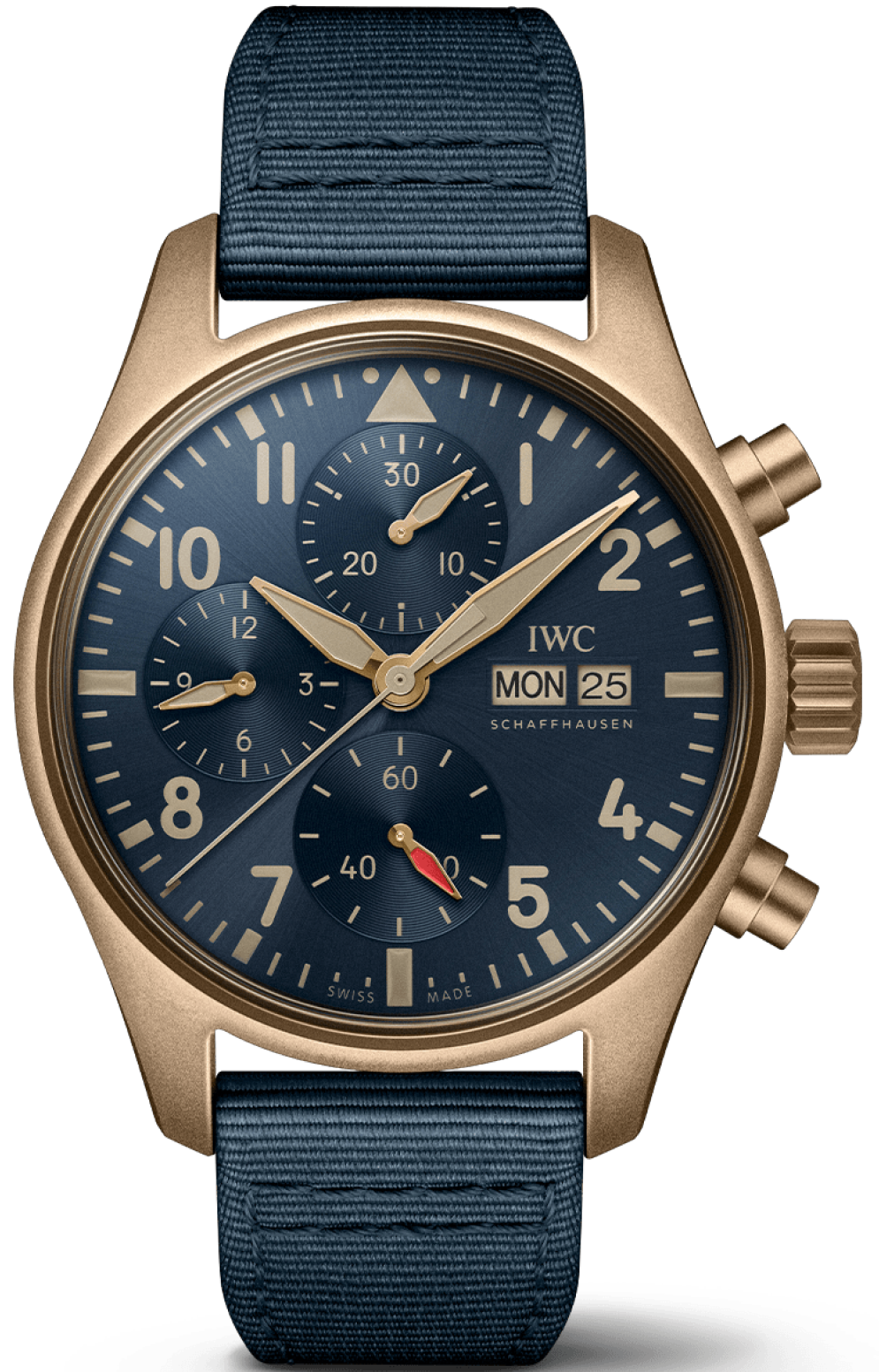 IWC Watch Pilots Chronograph 41 Bronze