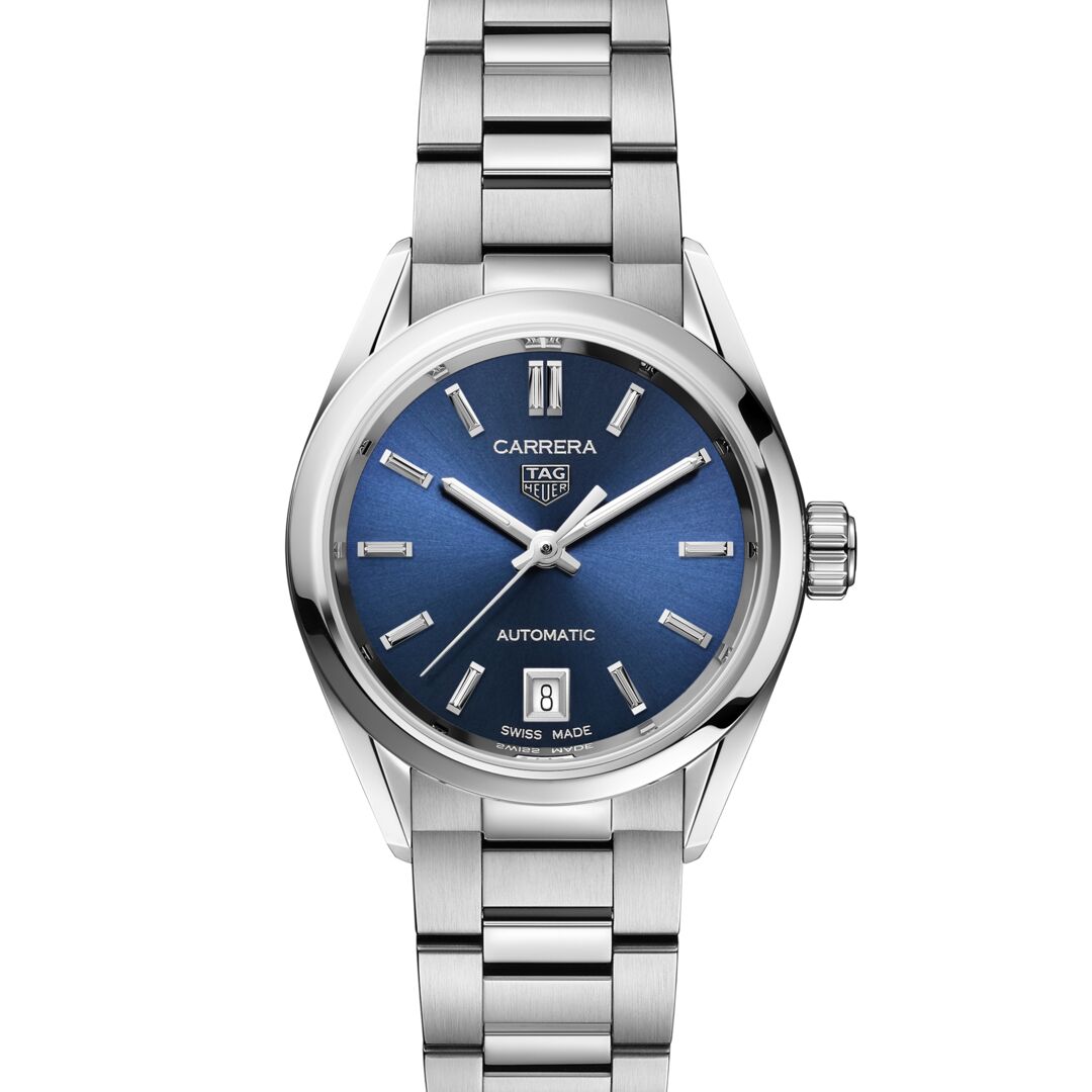 TAG Heuer Watch Carrera Calibre 9 Automatic Ladies - Blue