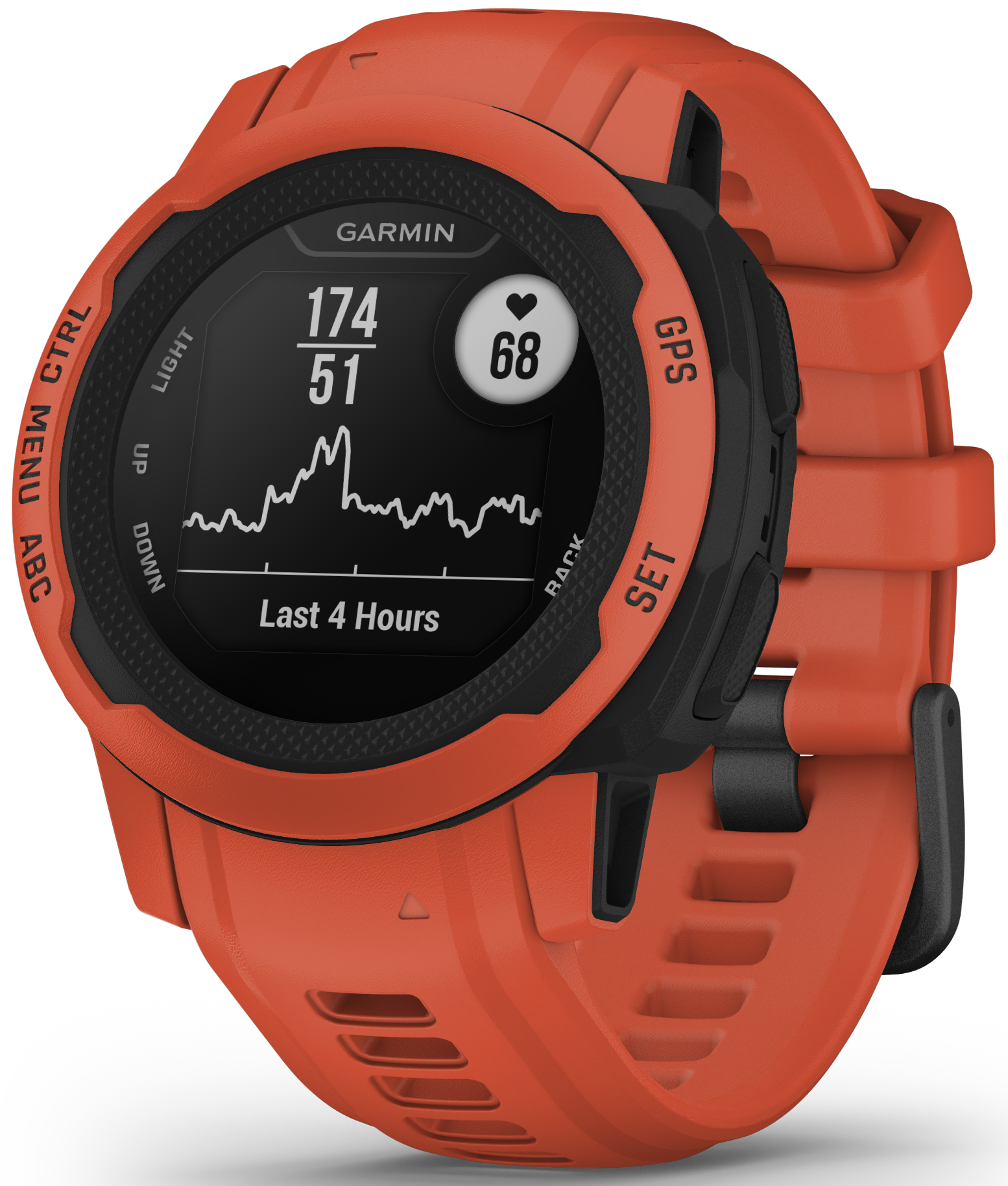 Garmin Watch Instinct 2S GPS Poppy Smartwatch