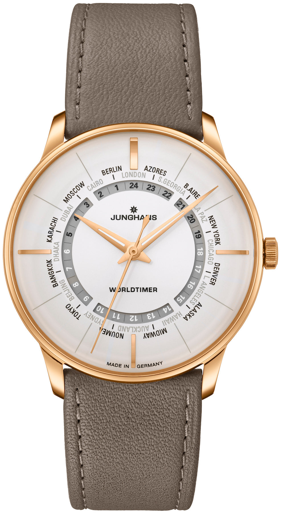 Junghans Watch Meister Worldtimer - Silver