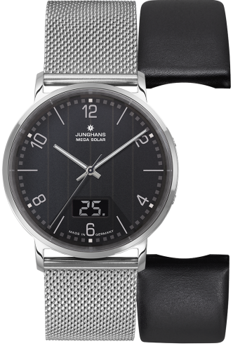 Junghans Watch Milano Mega Solar - Black