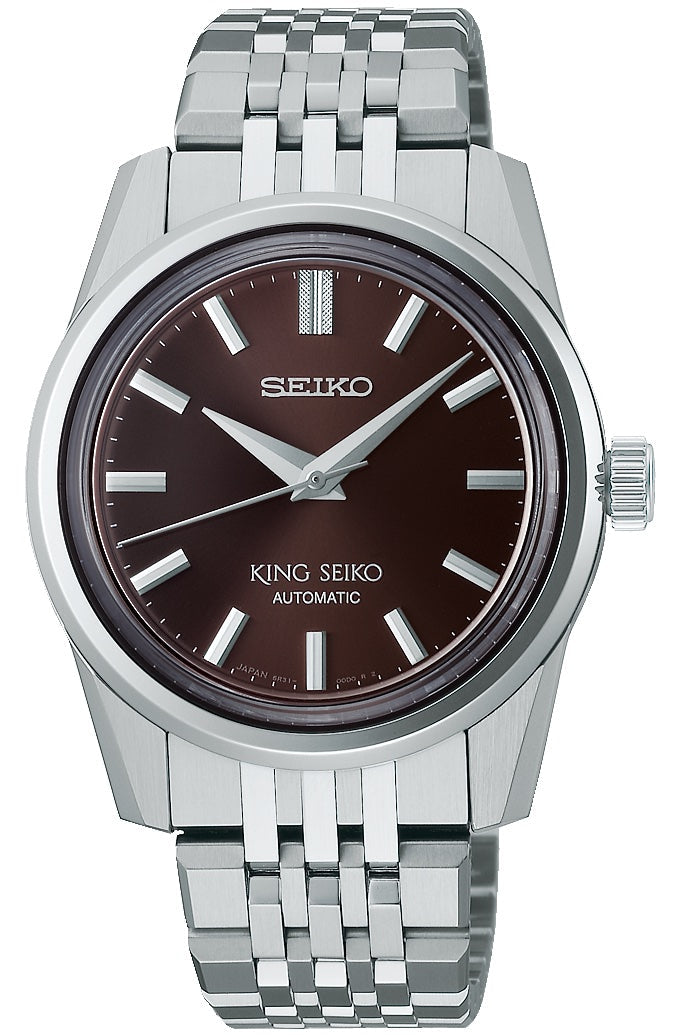 King Seiko Watch Brown