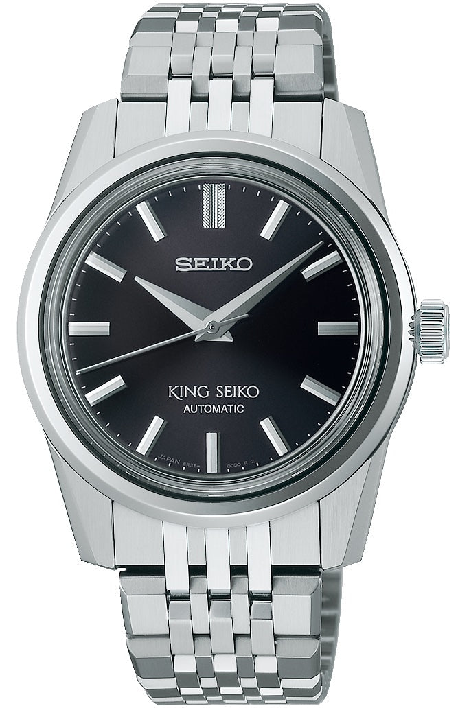 King Seiko Watch Charcoal Grey