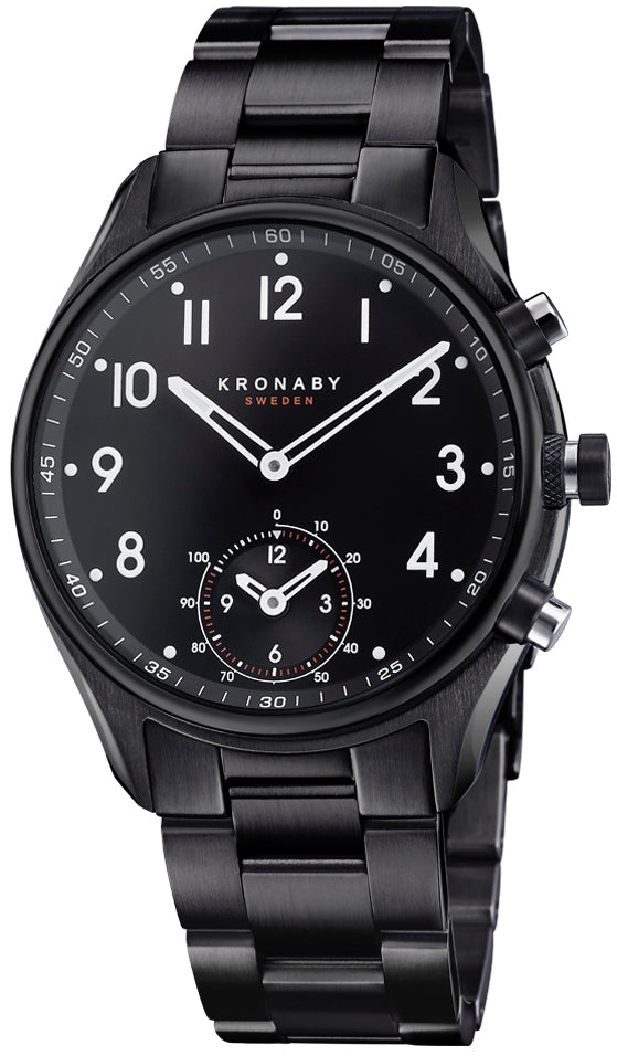 Kronaby Watch Apex Smartwatch - Black