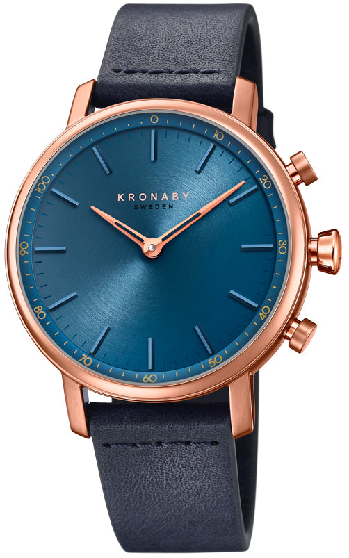 Kronaby Watch Carat Smartwatch - Blue