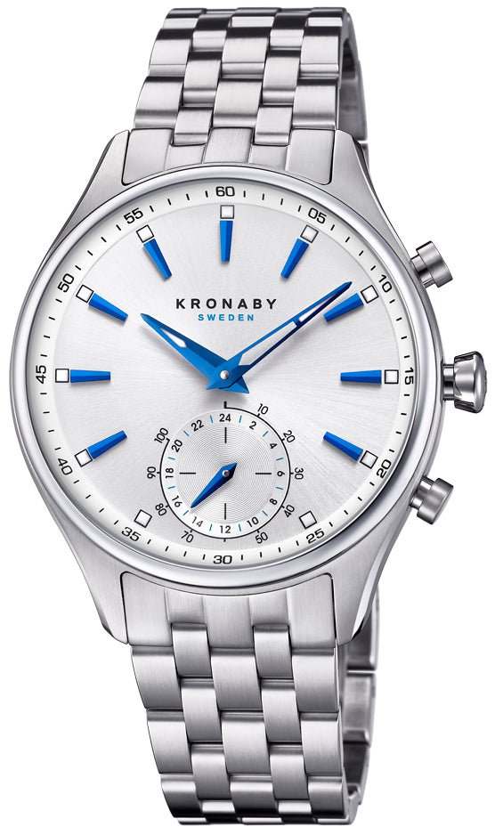 Kronaby Watch Sekel Smartwatch - Silver