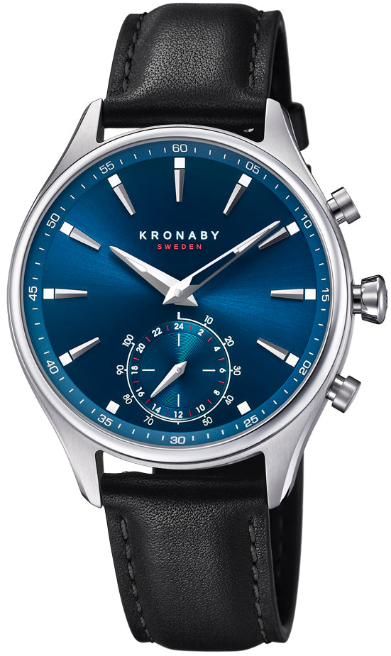 Kronaby Watch Sekel Smartwatch - Blue