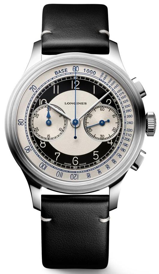 Longines Watch Heritage Classic Tuxedo Mens - Silver