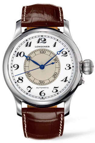 Longines Watch Weems Second Setting Mens - White