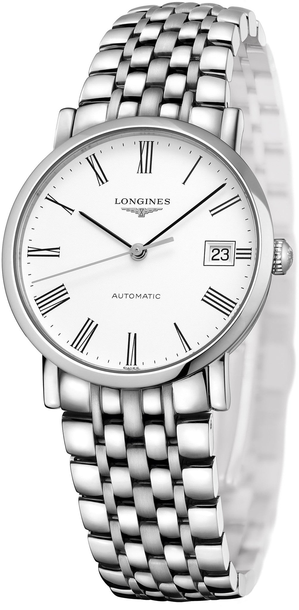 Longines Watch Elegant Collection Mens - White