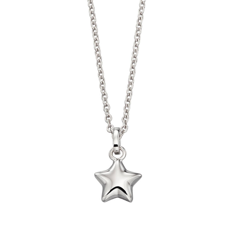 Little Star Eva Sterling Silver Star Necklace - Silver