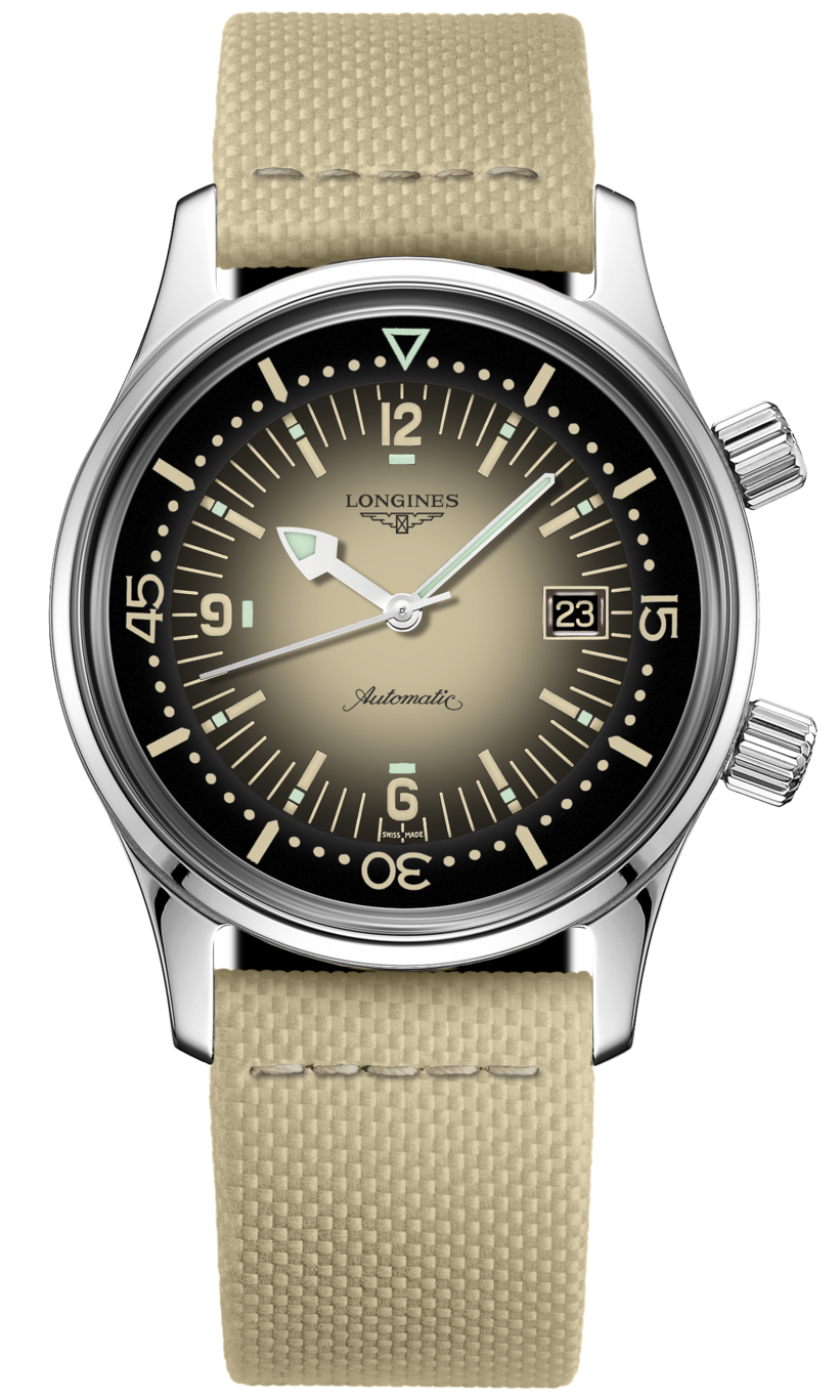 Longines Watch Legend Diver Ladies - Beige