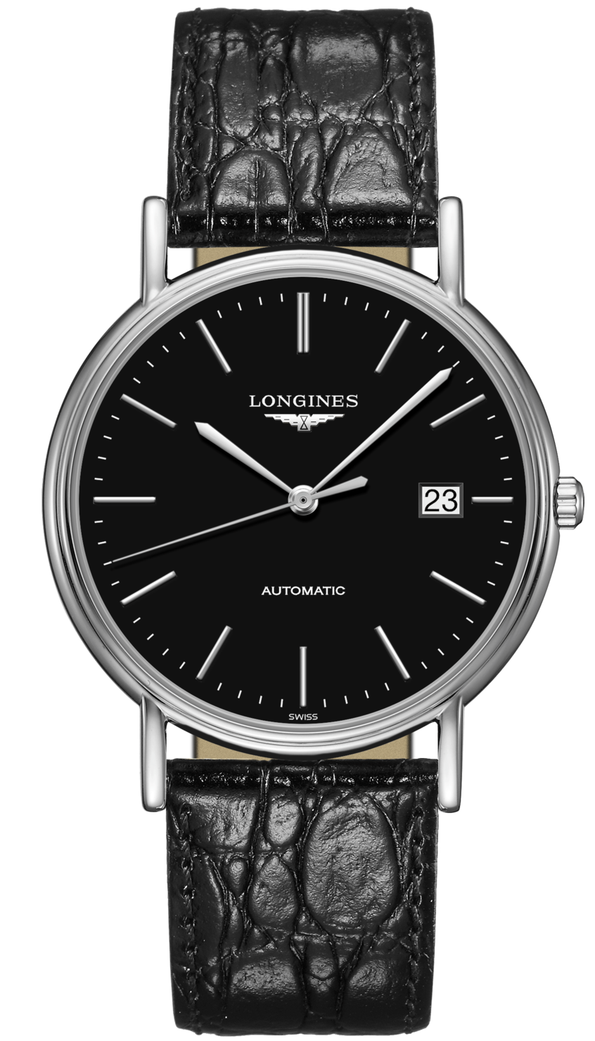 Longines Watch Presence Mens - Black