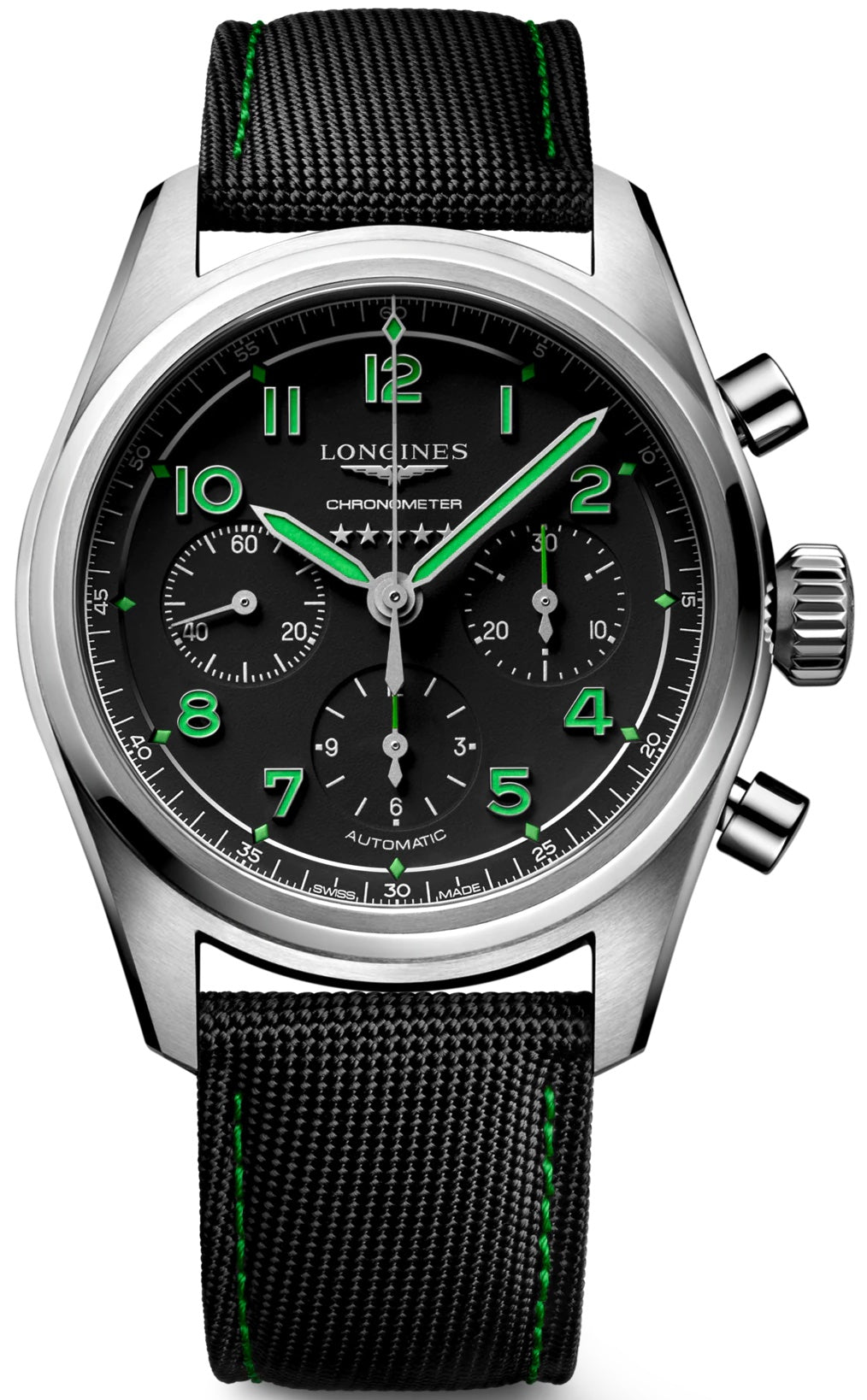Longines Watch Spirit Pioneer Edition - Black