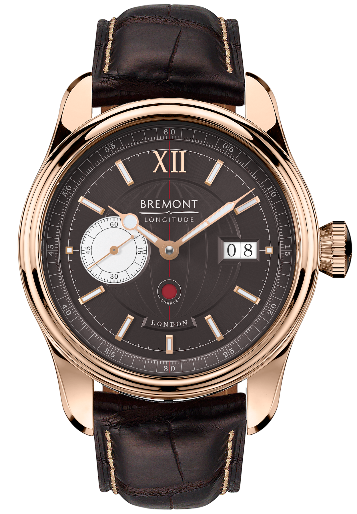 Bremont Watch Longitude Rose Gold Limited Edition - Grey