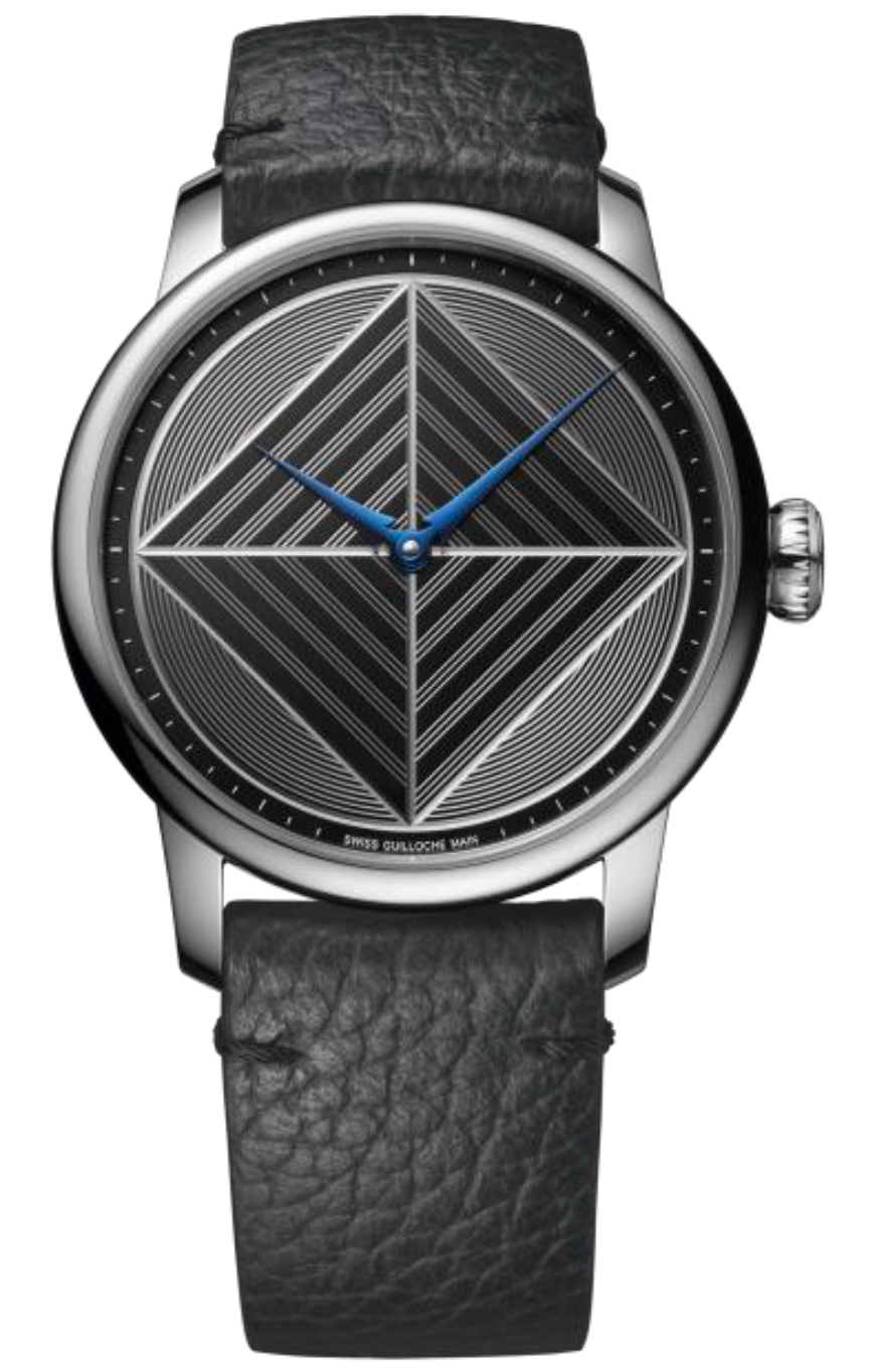 Louis Erard Watch Excellence Guilloche Main II Limited Edition - Black