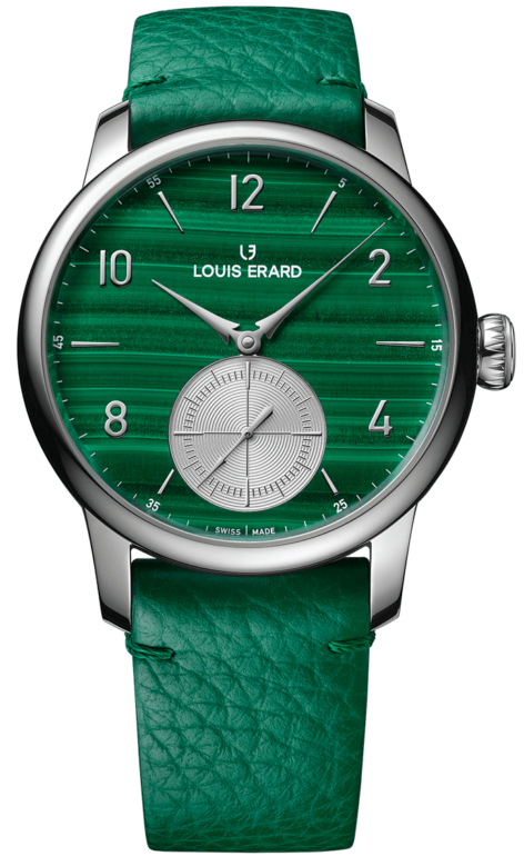 Louis Erard Watch Excellence Petite Seconde Malachite Limited Edition
