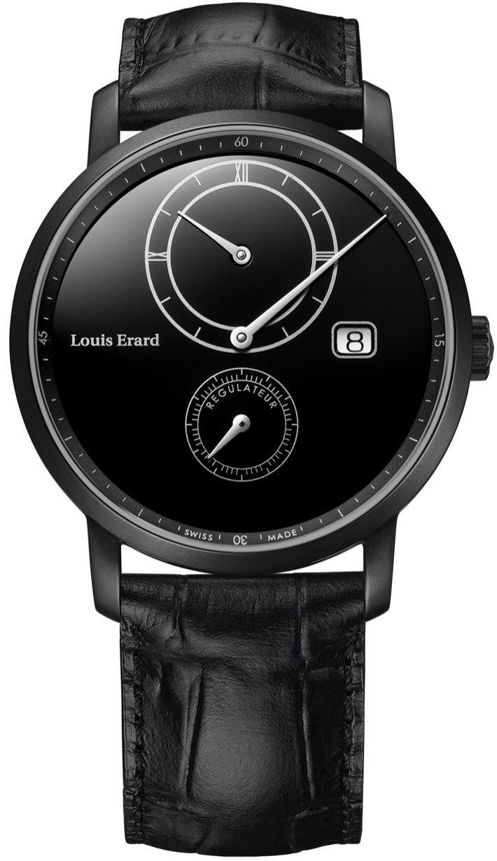 Louis Erard Watch Eric Giroud Excellence Regulator Limited Edition - Black