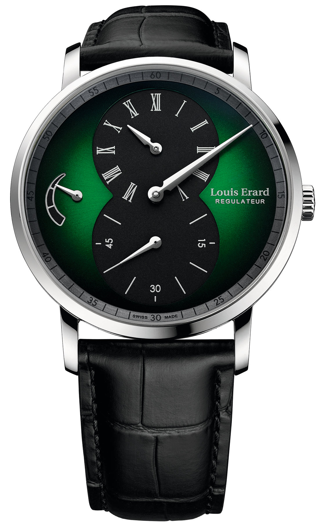 Louis Erard Watch Excellence Regulator Green Fume - Green